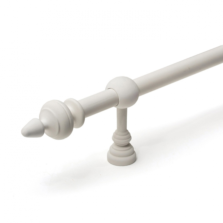 CURTAIN ROD ELNA WHITE in the group CURTAIN RODS IN TURN-OF-THE_CENTURY STYLE at Carlshaga Design AB (50-601-3-eu)
