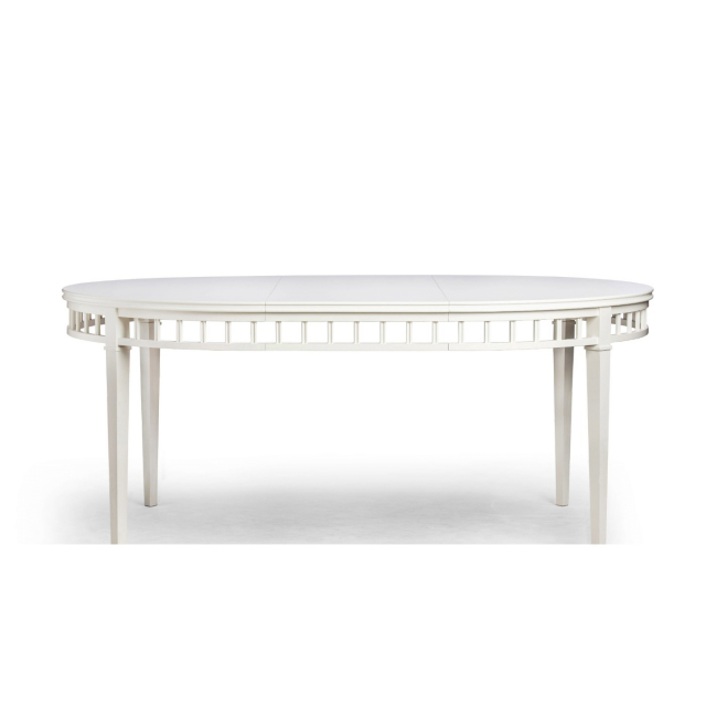DINING TABLE ELIN WHITE OVAL CARLSHAGA