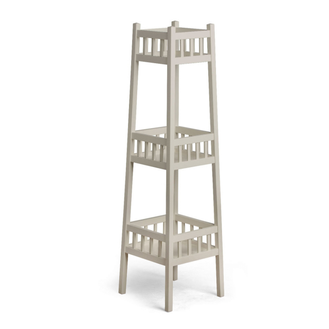 PEDESTAL KARIN PEARL GREY CARLSHAGA