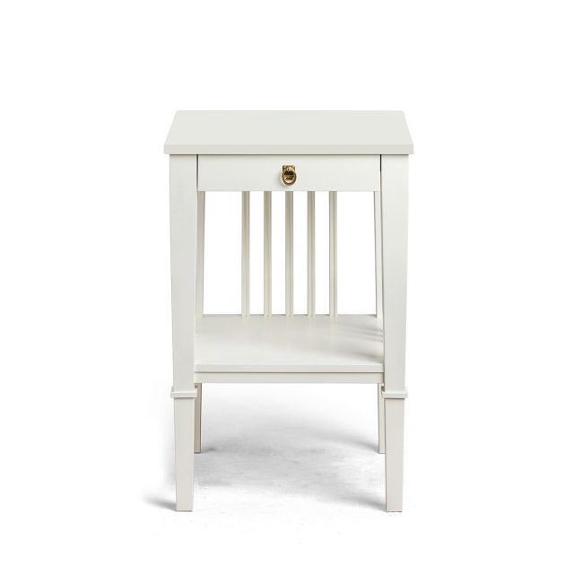 BEDSIDE TABLE ALMA WHITE CARLSHAGA