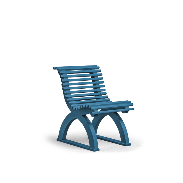 GARDEN CHAIR ASTRID TRADITIONAL BLUE CARLSHAGA