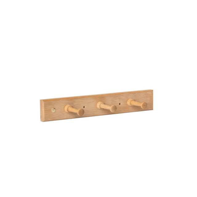 Coat Rack in Turn-of-the-Century Style – Oak, 47 cm