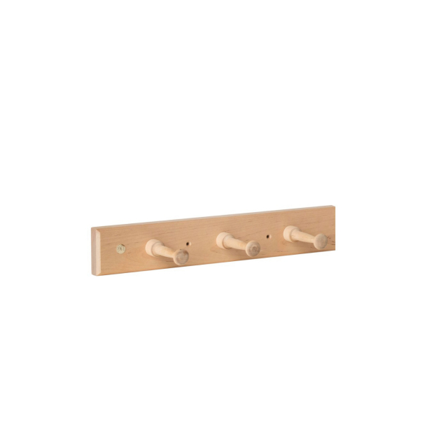 Coat Rack in Turn-of-the-Century Style – Birch, 47 cm