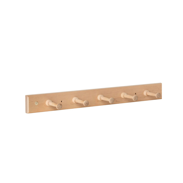 Coat Rack in Turn-of-the-Century Style – Birch, 74 cm