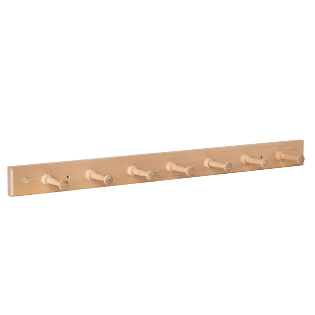 Coat Rack in Turn-of-the-Century Style – Birch, 100 cm
