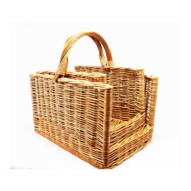 FIREWOOD BASKET SET IN WILLOW