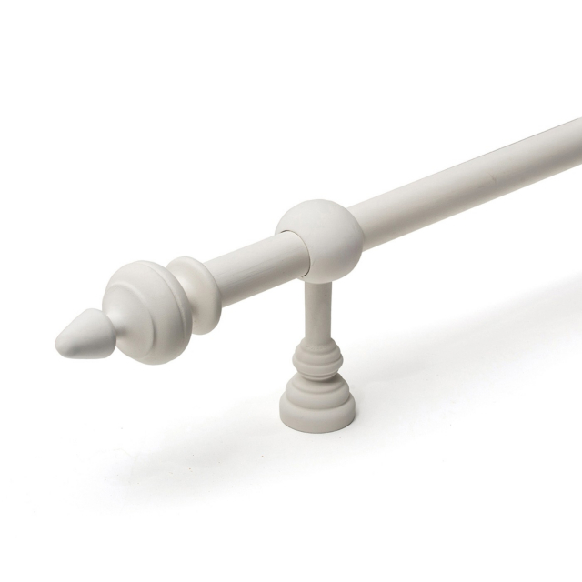 CURTAIN ROD ELNA WHITE