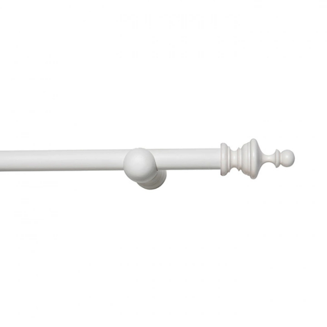 CURTAIN ROD ELNA WHITE