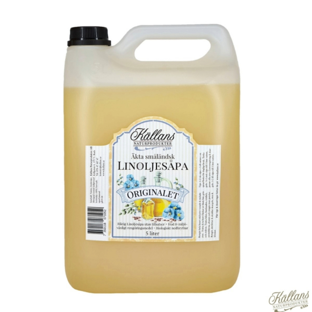 LINSEED SOAP ORIGINAL 5 LITERS KÄLLANS