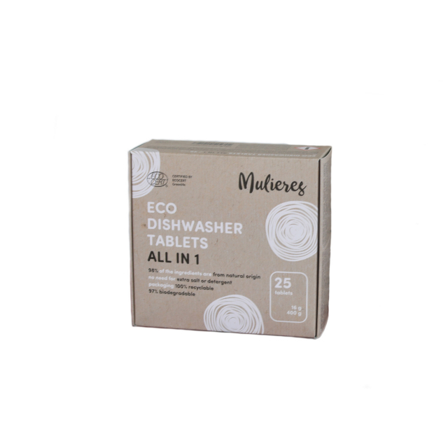 DISHWASHER TABLETS MULIERES 25 PCS