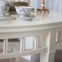 DINING TABLE ELIN WHITE ROUND CARLSHAGA DINING TABLE ELIN WHITE ROUND CARLSHAGA