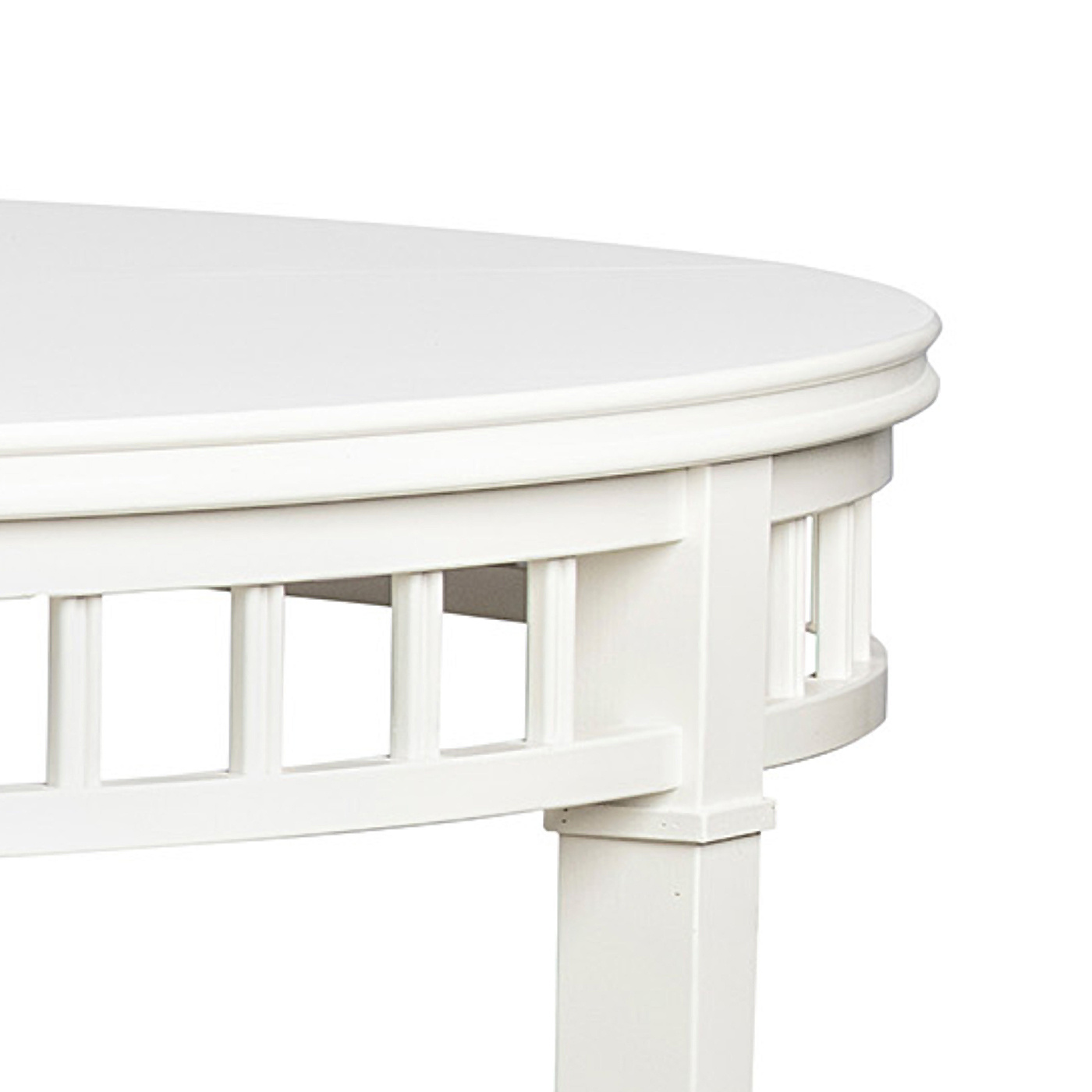 DINING TABLE ELIN WHITE OVAL CARLSHAGA