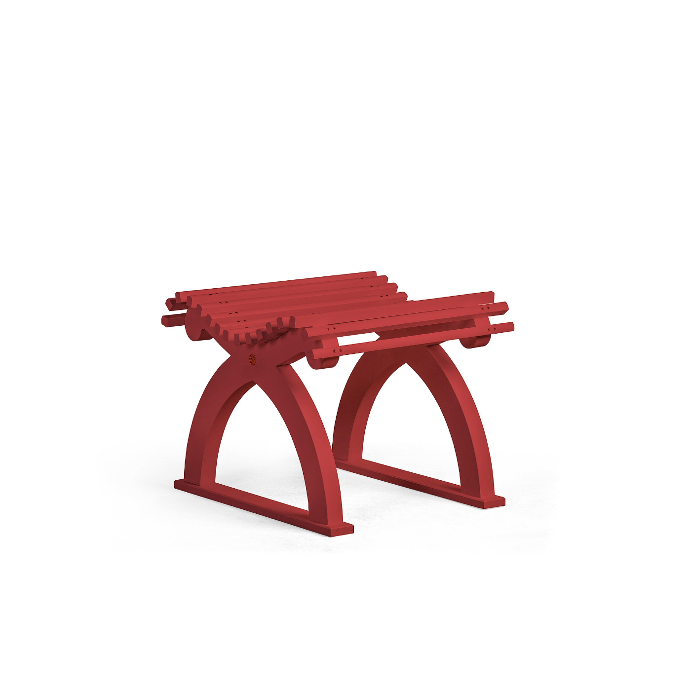 GARDEN STOOL RED CARLSHAGA