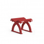 GARDEN STOOL RED CARLSHAGA GARDEN STOOL RED CARLSHAGA
