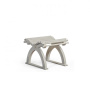 GARDEN STOOL PEARL GREY CARLSHAGA GARDEN STOOL PEARL GREY CARLSHAGA
