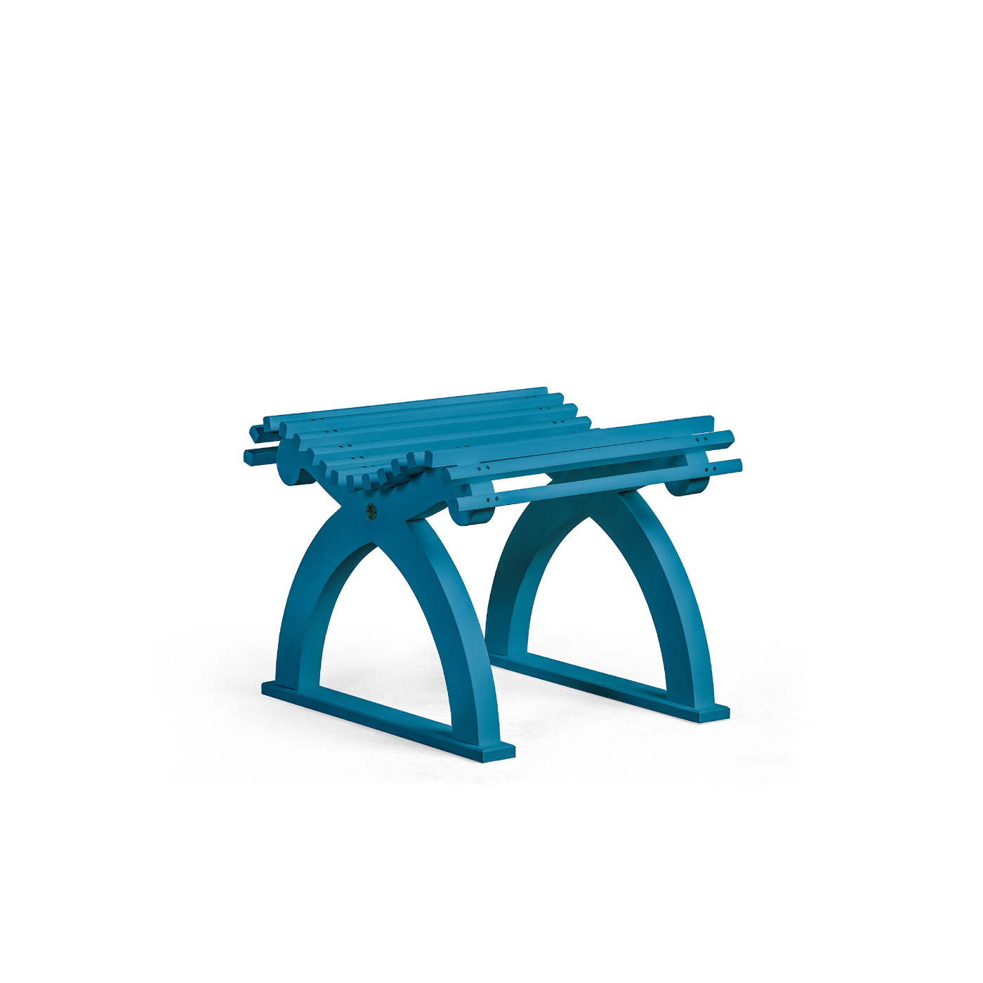 GARDEN STOOL TRADITIONAL BLUE CARLSHAGA