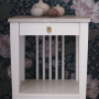 BEDSIDE TABLE ALMA LIMESTONE CARLSHAGA BEDSIDE TABLE ALMA LIMESTONE CARLSHAGA