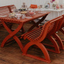 GARDEN TABLE ASTRID RED CARLSHAGA GARDEN TABLE ASTRID RED CARLSHAGA