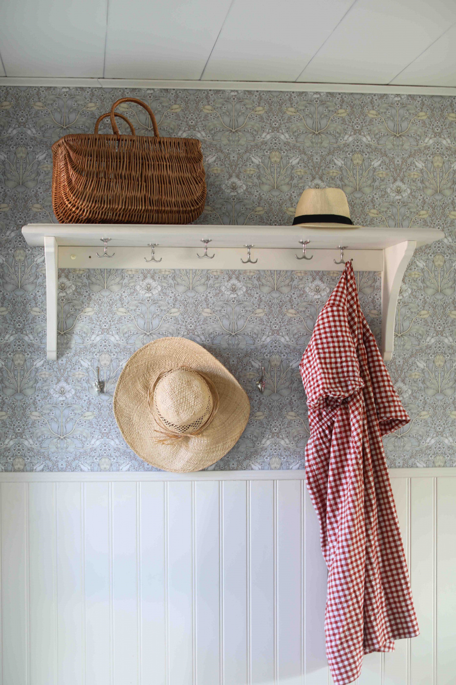 COAT RACK VALTER 100 CM krom