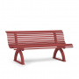GARDEN BENCH ASTRID RED 170 CM CARLSHAGA GARDEN BENCH ASTRID RED 170 CM CARLSHAGA