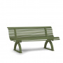 GARDEN BENCH ASTRID GREEN 170 CM CARLSHAGA GARDEN BENCH ASTRID GREEN 170 CM CARLSHAGA