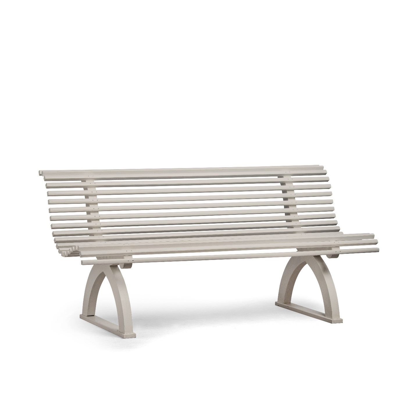 GARDEN BENCH ASTRID PEARL GREY 170 CM CARLSHAGA
