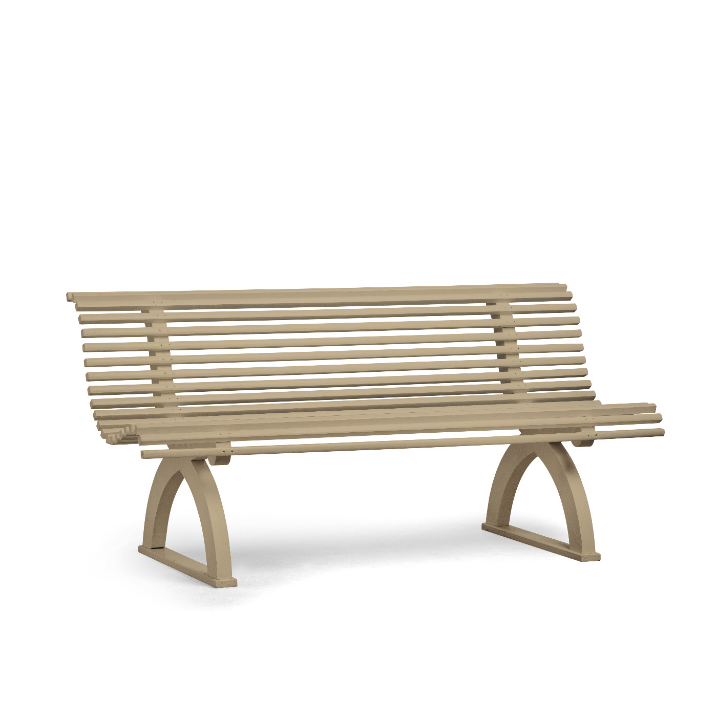 GARDEN BENCH ASTRID WHEAT GREY 170 CM CARLSHAGA