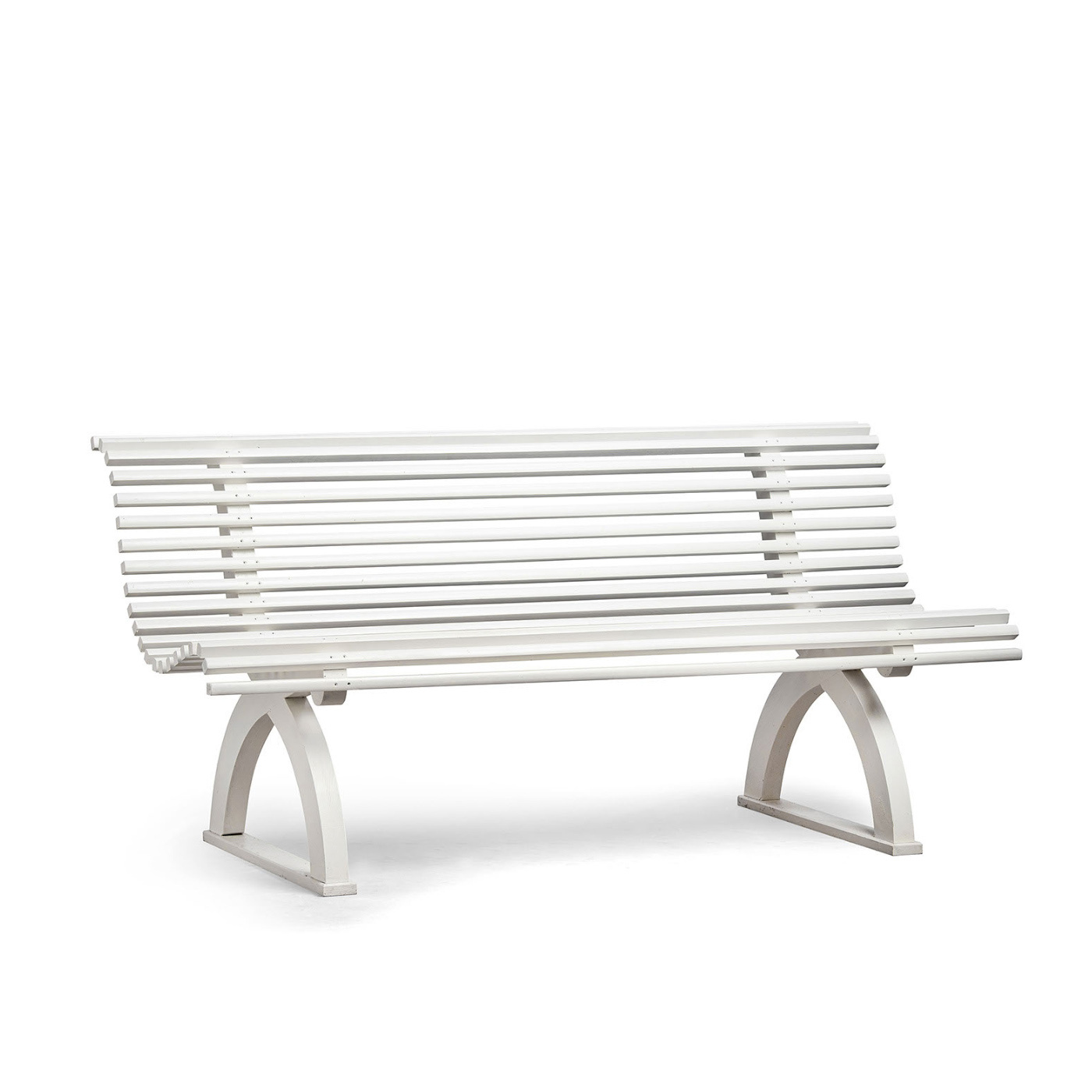 GARDEN BENCH ASTRID WHITE 170 CM CARLSHAGA