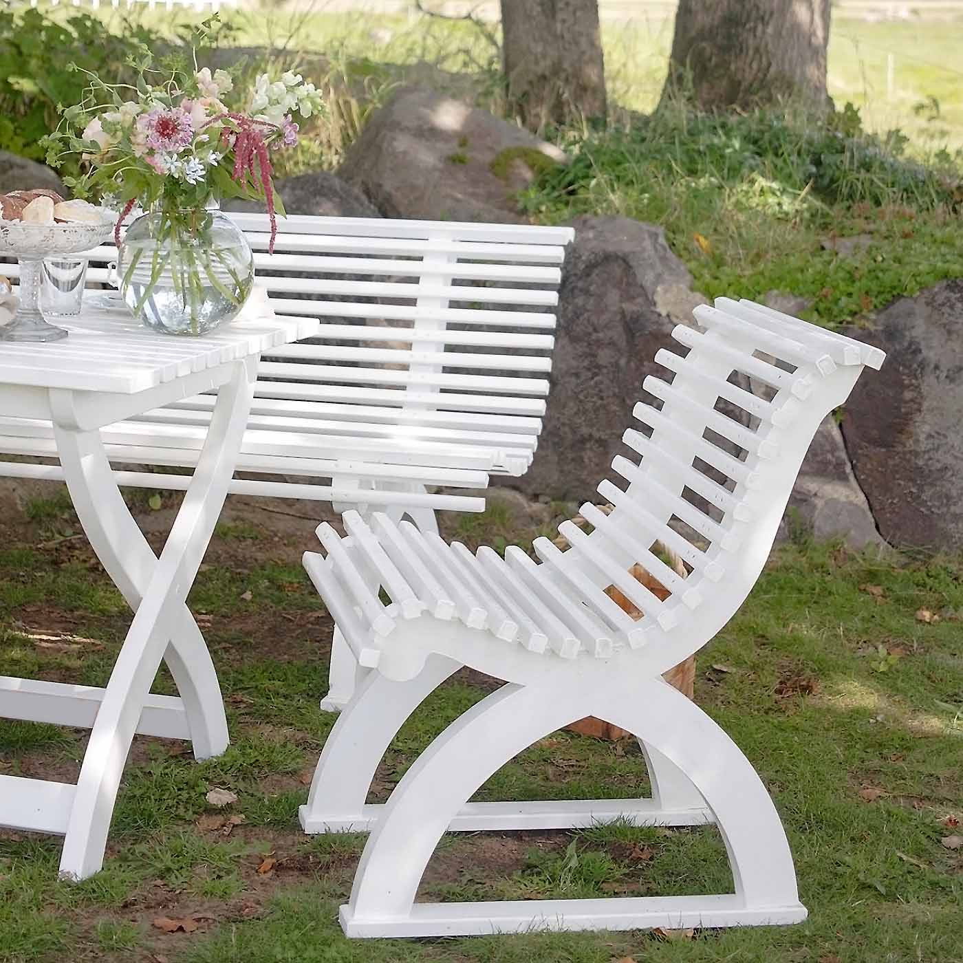 GARDEN CHAIR ASTRID LINDEN GREEN CARLSHAGA