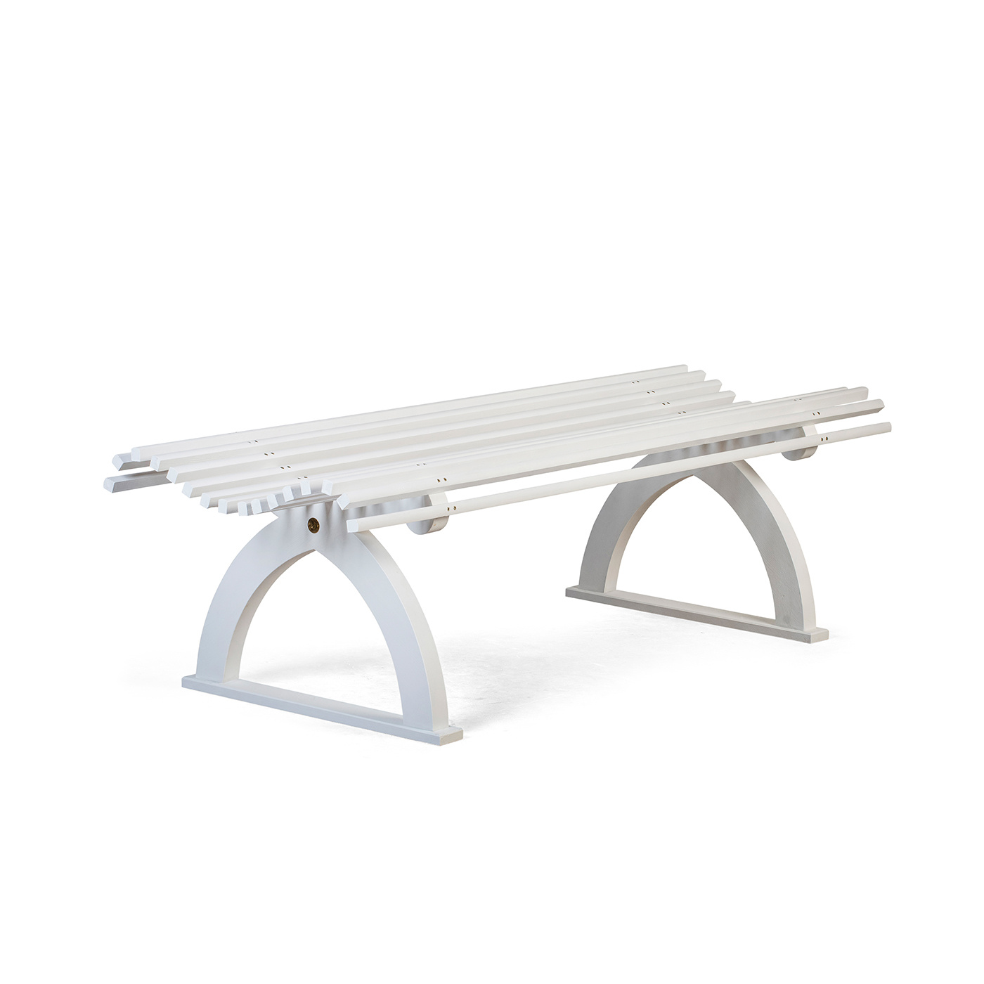GARDEN BENCH ASTRID WHITE 170 CM CARLSHAGA