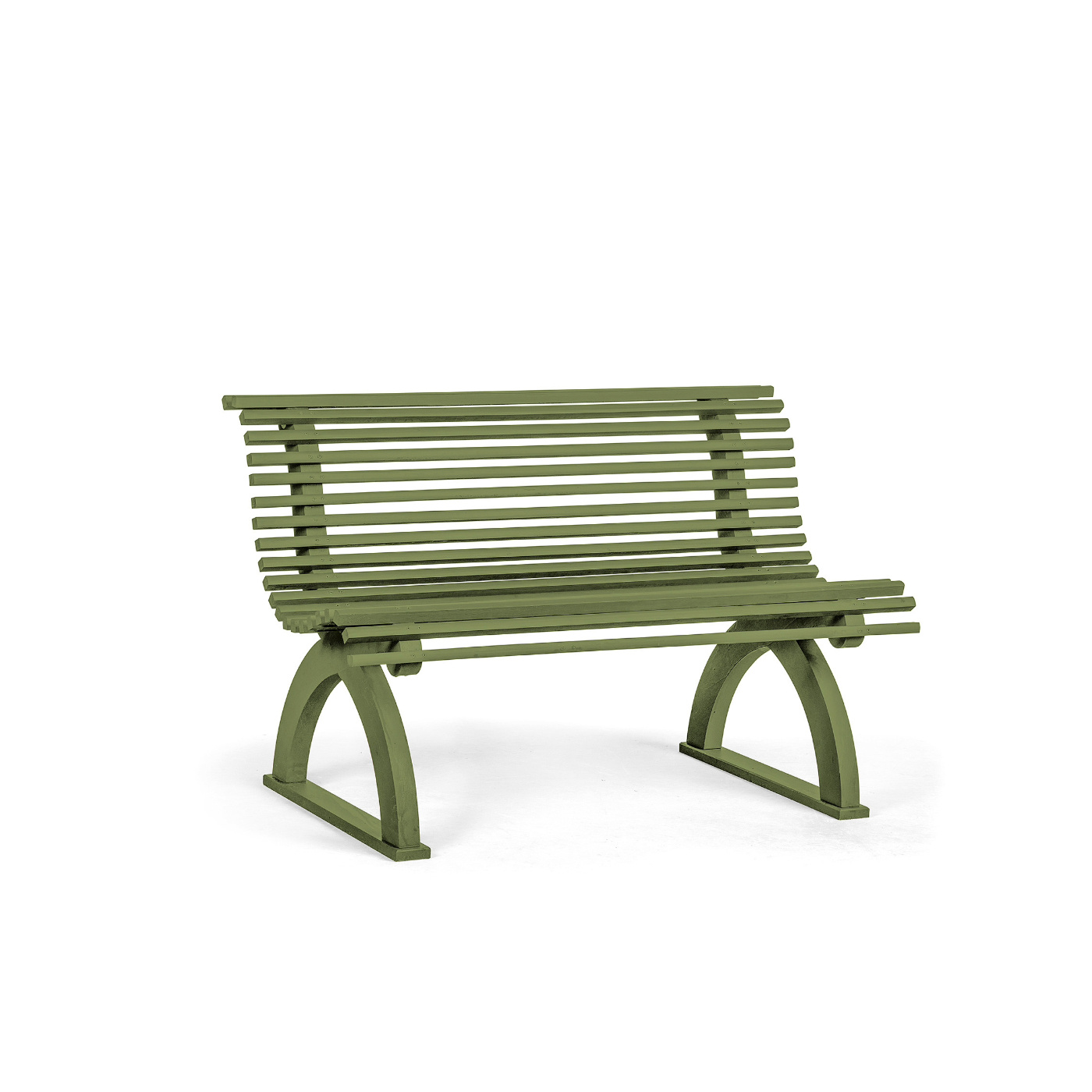 GARDEN BENCH ASTRID GREEN 125 CM CARLSHAGA