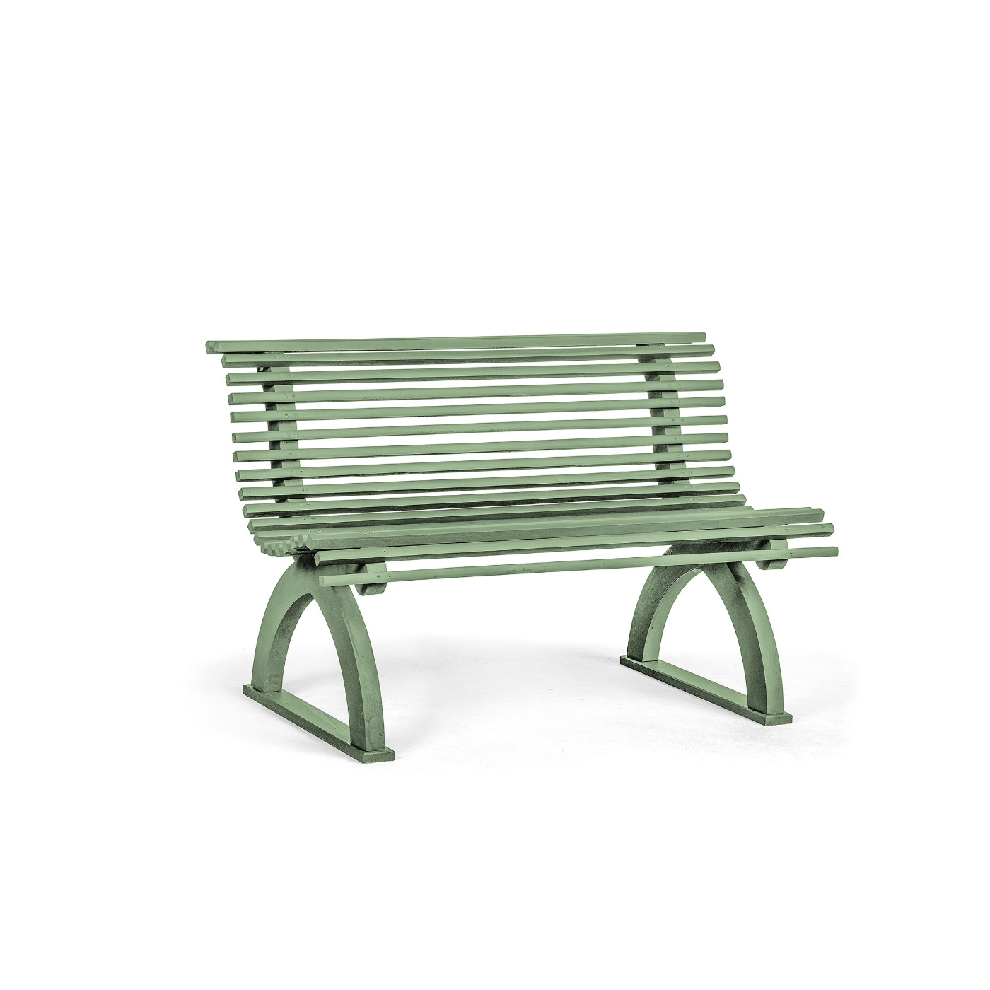 GARDEN BENCH ASTRID LINDEN GREEN 125 CM CARLSHAGA