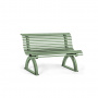 GARDEN BENCH ASTRID LINDEN GREEN 125 CM CARLSHAGA GARDEN BENCH ASTRID LINDEN GREEN 125 CM CARLSHAGA