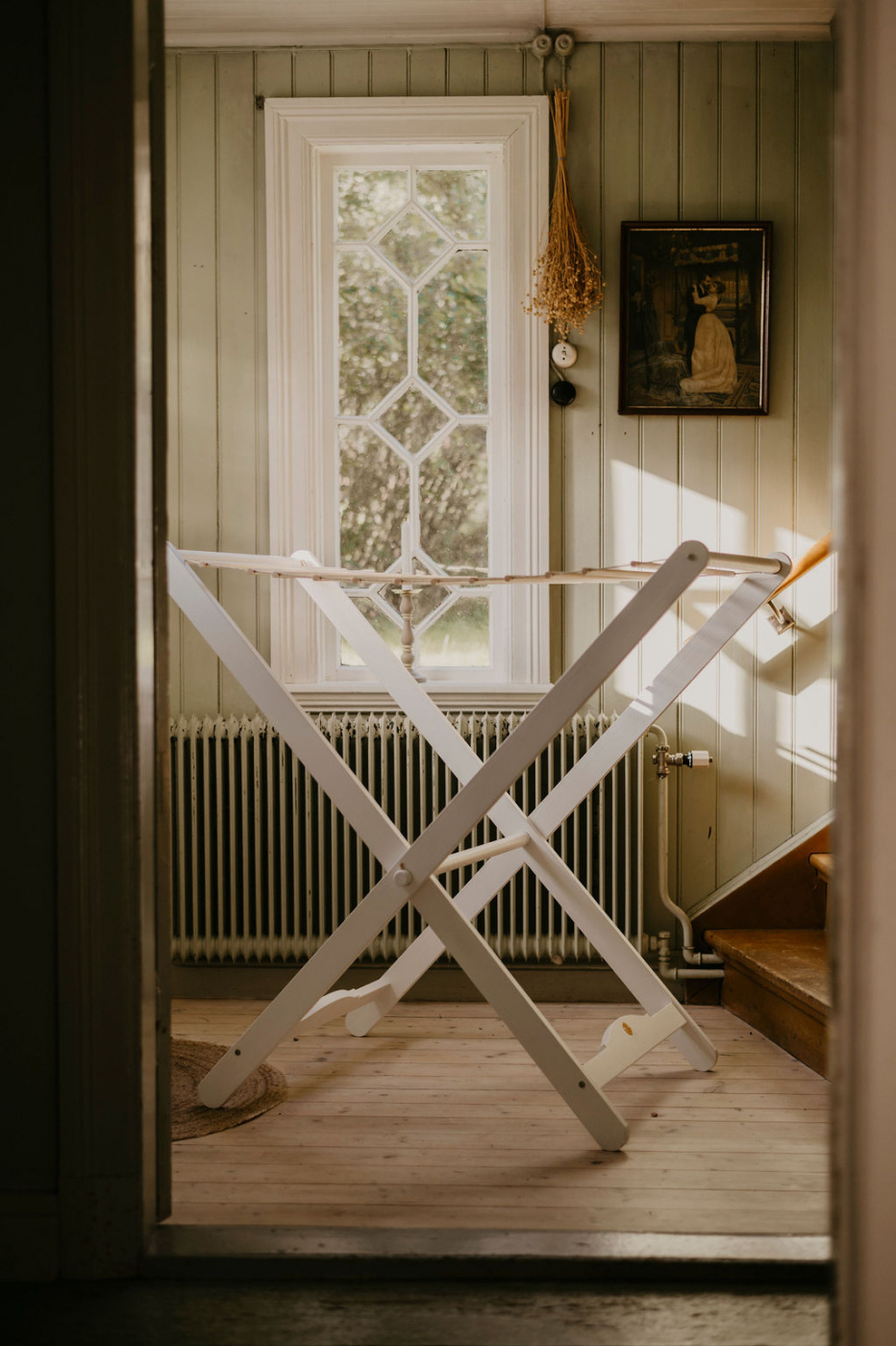 CARLSHAGA DRYING RACK SARA WHITE FOLDABLE