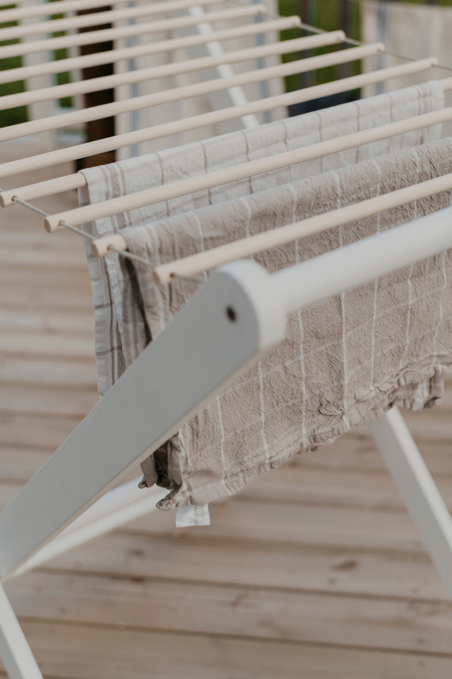 CARLSHAGA DRYING RACK SARA WHITE FOLDABLE