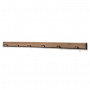 PEG RAIL AGNES OAK STAINED BROWN 120 CM CARLSHAGA PEG RAIL AGNES OAK STAINED BROWN 120 CM CARLSHAGA