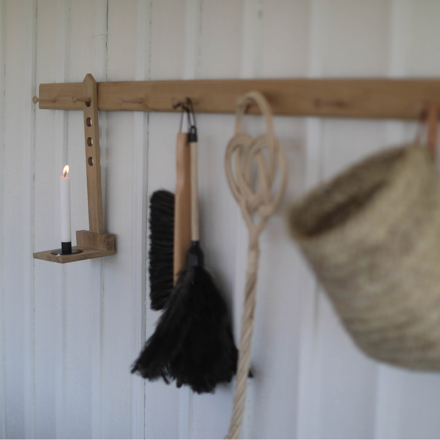 PEG RAIL AGNES OAK 160 CM CARLSHAGA