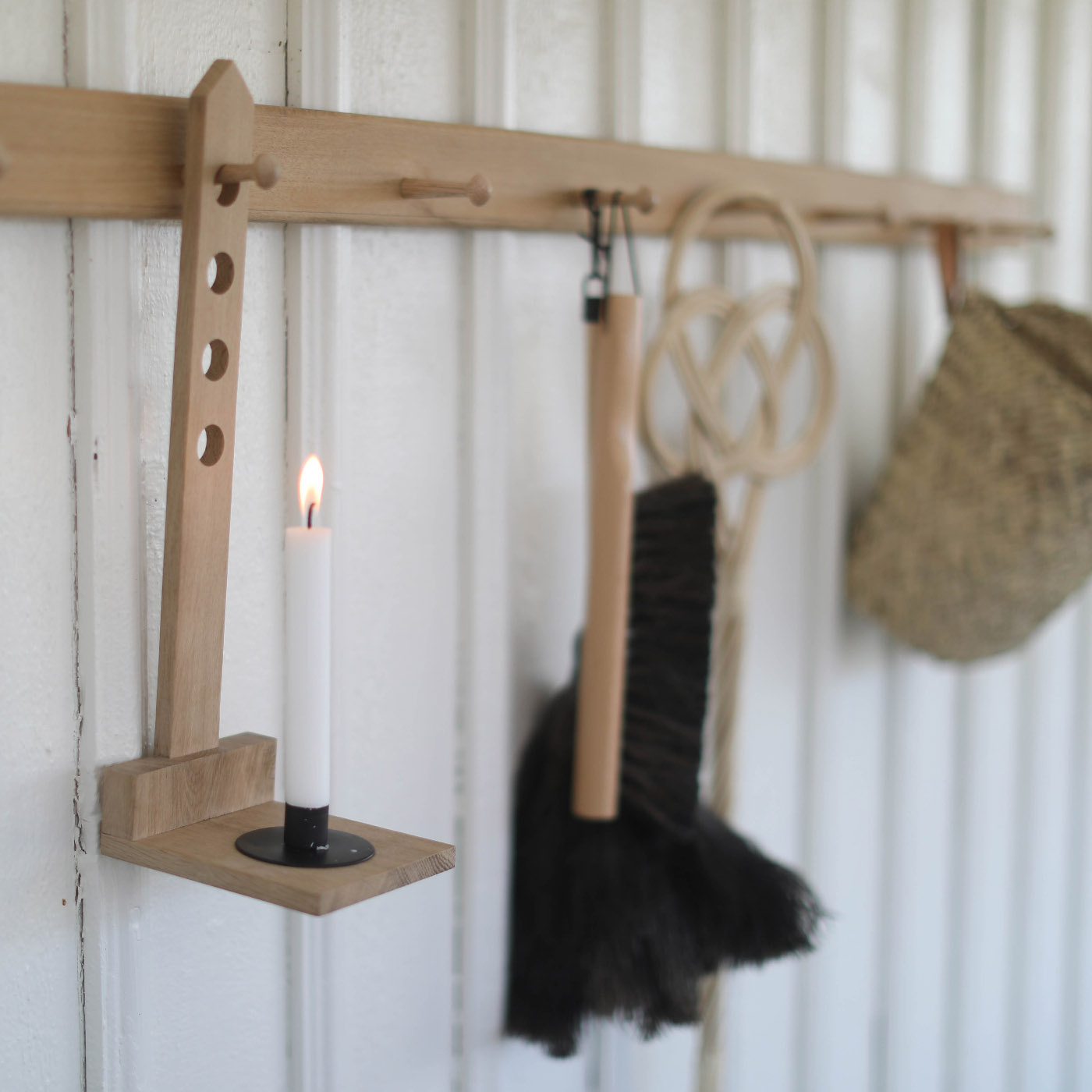 PEG RAIL AGNES OAK 160 CM CARLSHAGA