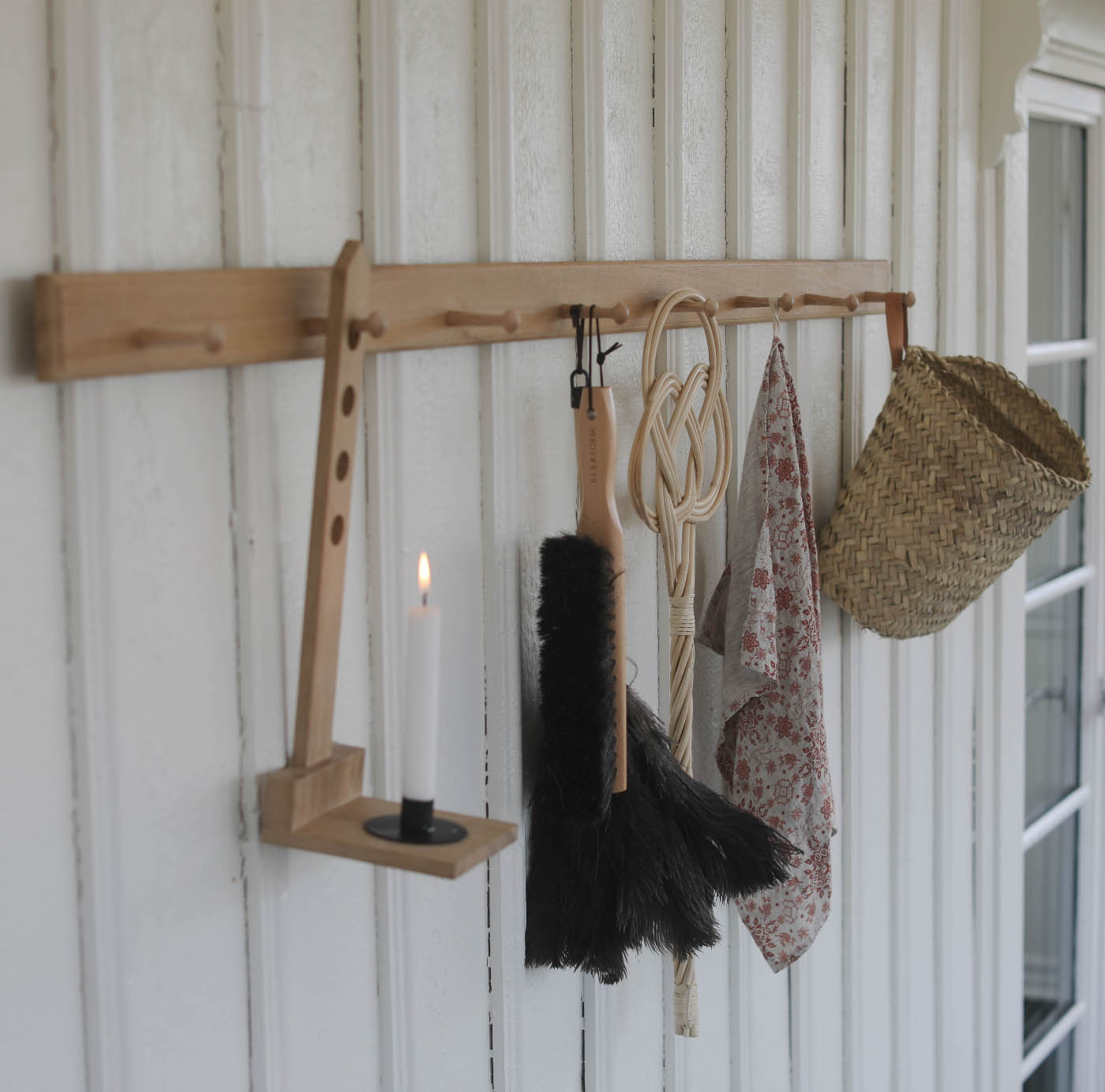 PEG RAIL AGNES OAK 160 CM CARLSHAGA