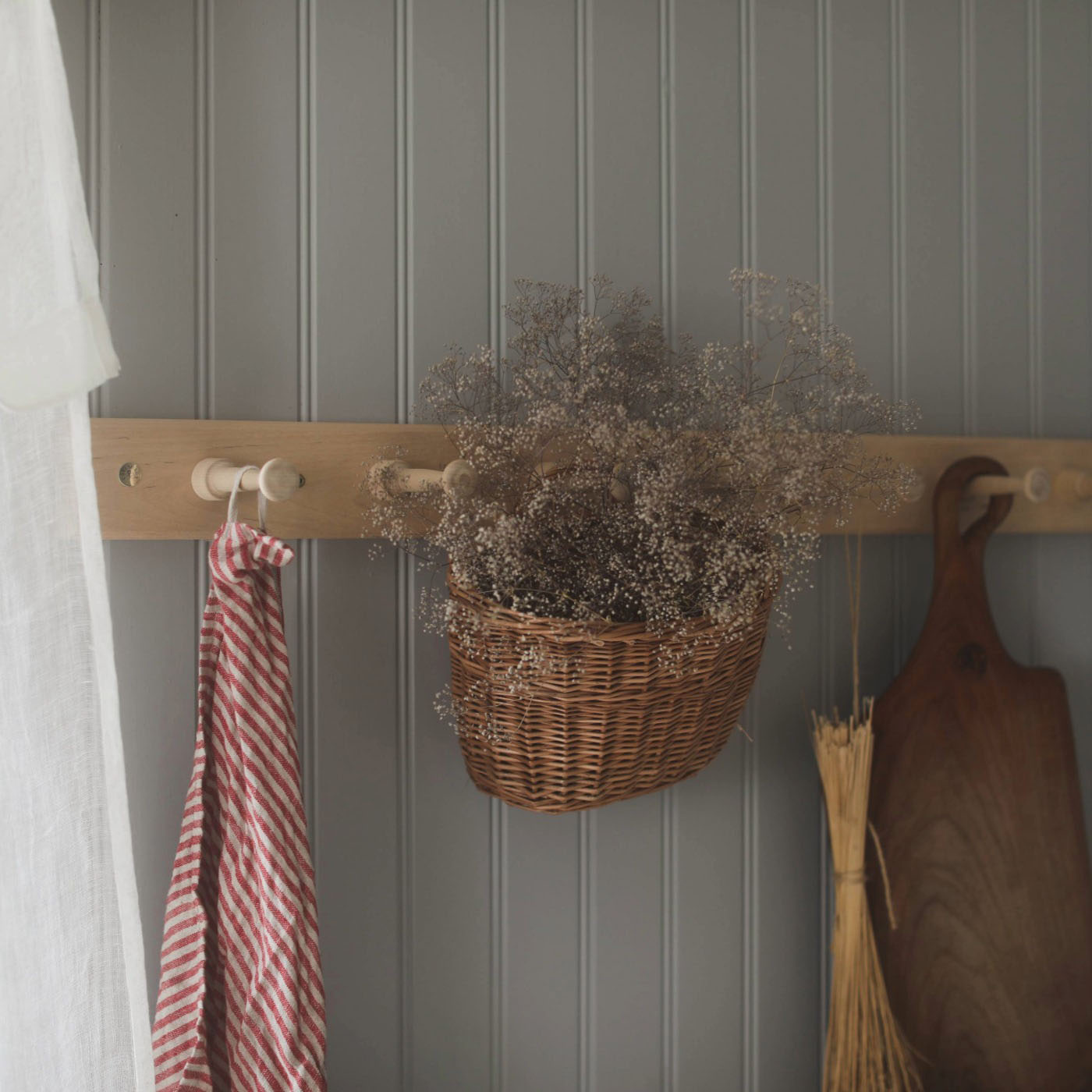 Coat Rack in Turn-of-the-Century Style – Birch, 47 cm