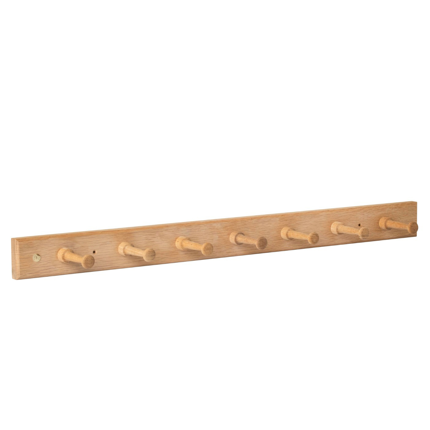 Coat Rack in Turn-of-the-Century Style – Oak, 100 cm