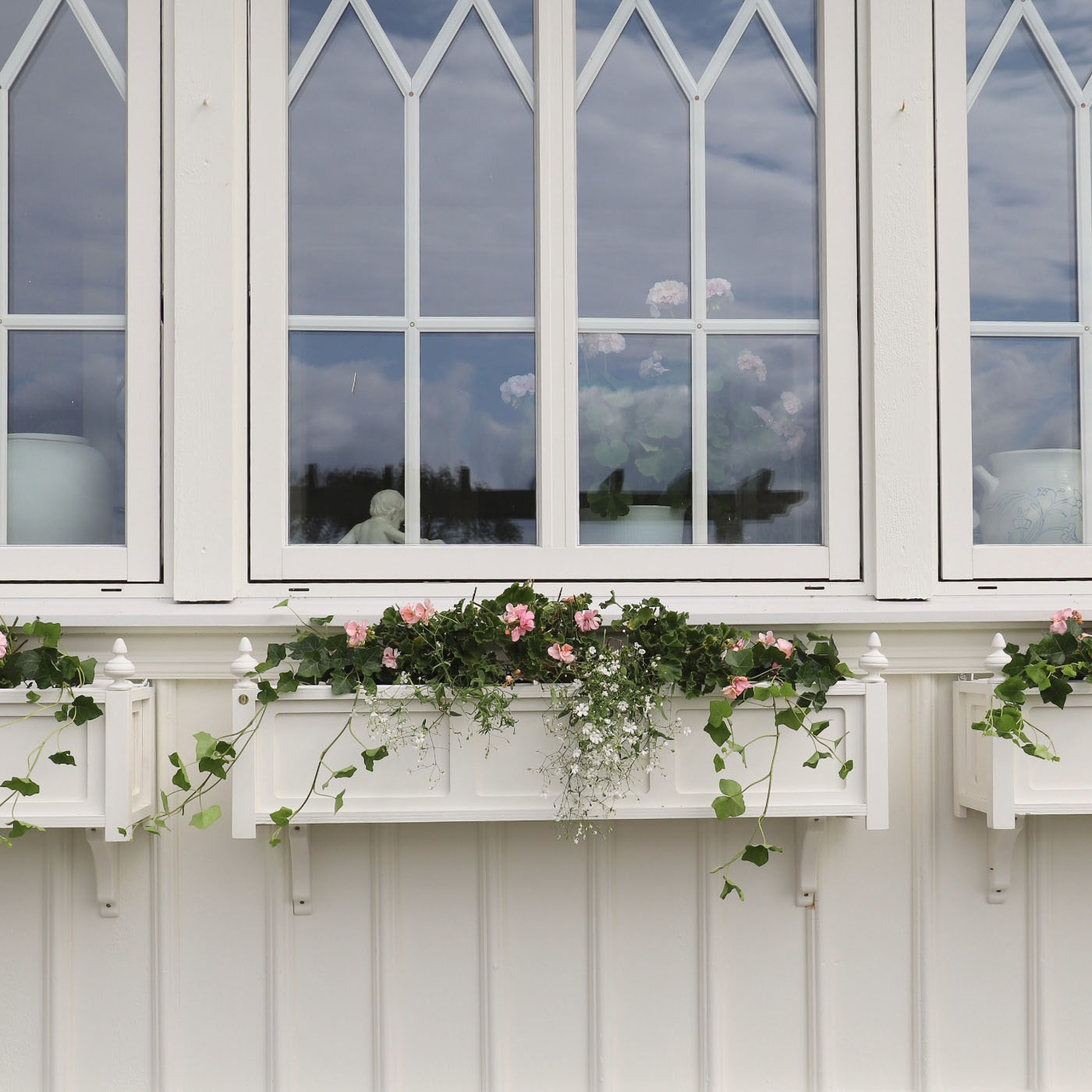 WOODEN WINDOWS BOXES 100 CM RUTH