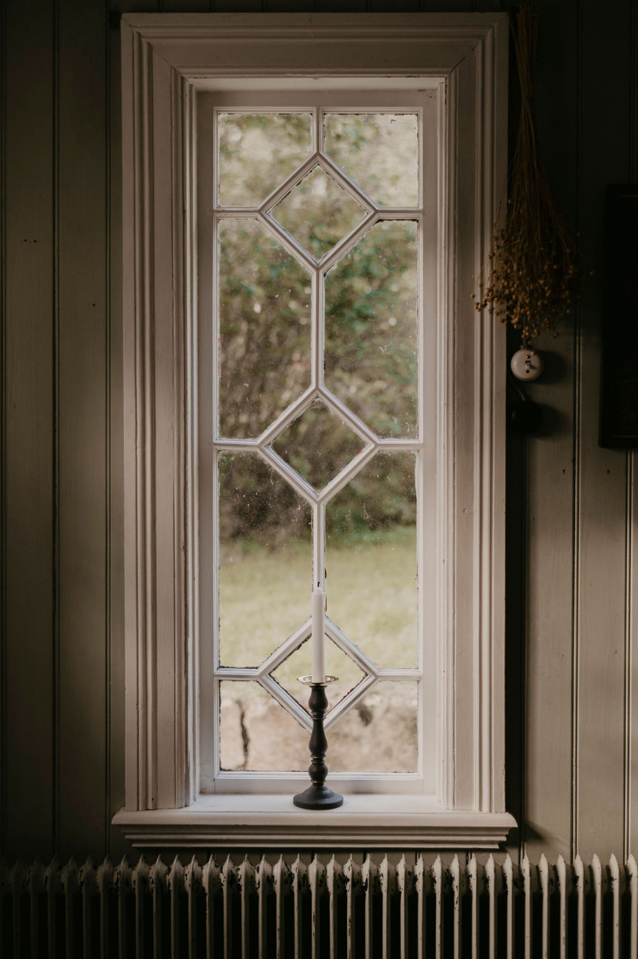 CANDLE HOLDER LOVISA TURN OF THE CENTURY BLACK CARLSHAGA