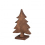 VINTAGE CHRISTMAS TREE STAINED BROWN SMALL VINTAGE CHRISTMAS TREE STAINED BROWN SMALL