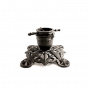 VINTAGE CHRISTMAS TREE STAND BLACK VINTAGE CHRISTMAS TREE STAND BLACK