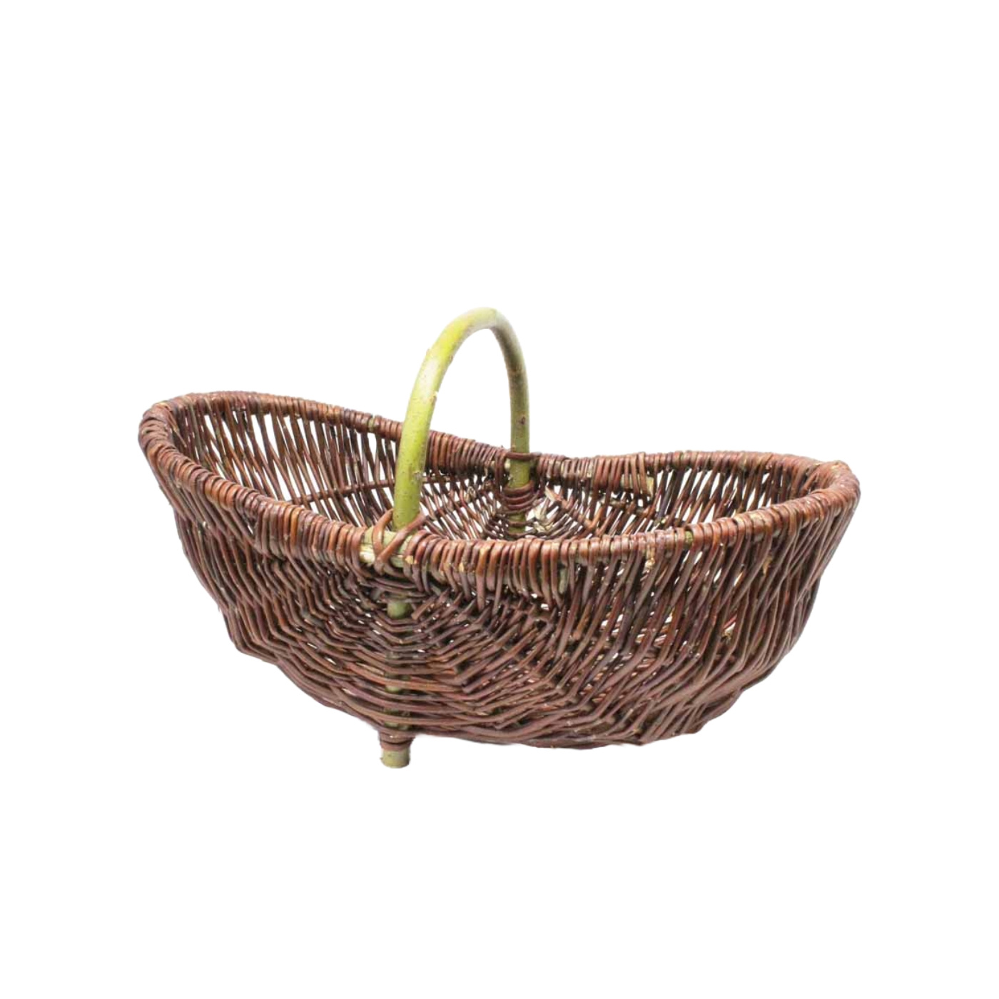 VEGETABLE BASKET IN WILLOW, 46 cm