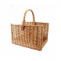 FIREWOOD BASKET LARGE IN WILLOW FIREWOOD BASKET LARGE IN WILLOW