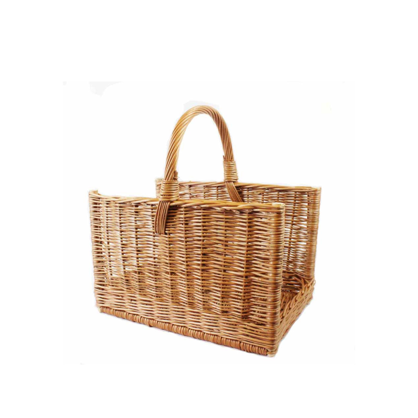 FIREWOOD BASKET IN WILLOW