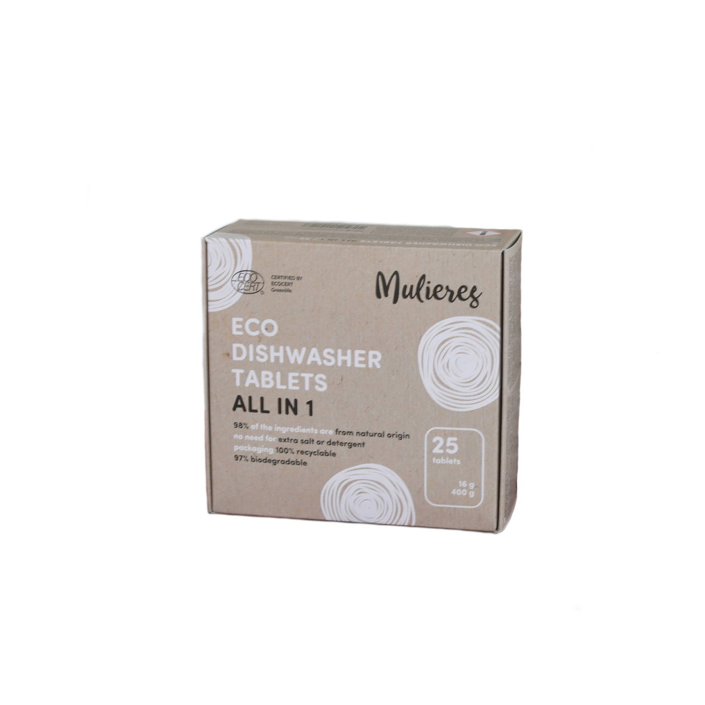 DISHWASHER TABLETS MULIERES 25 PCS