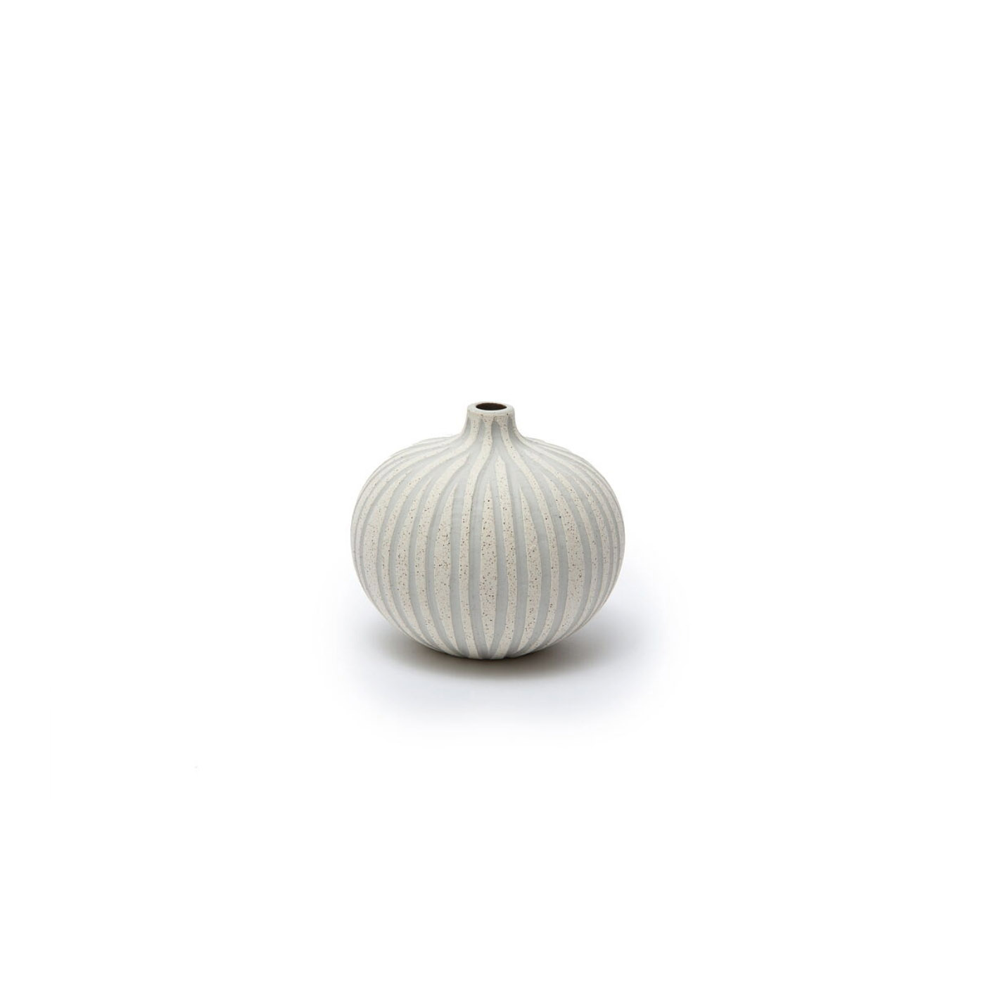 LINDFORM VASE BARI, M STONE STRIPE